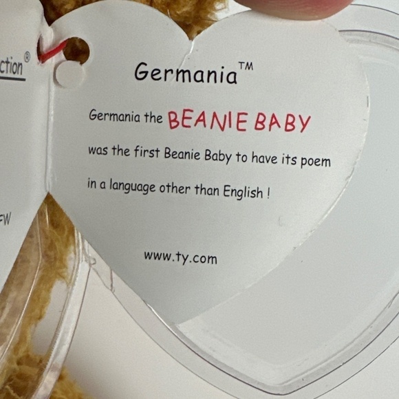 Beanie Baby Lot - PGA Tour Teddy and Germania - Picture 8 of 9